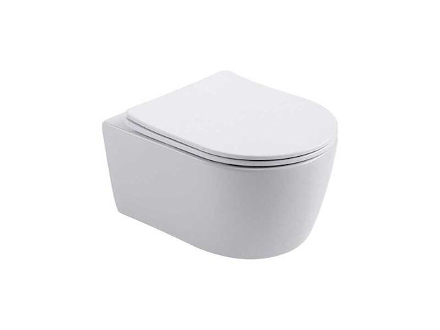 Wc inclusief zitting, wit - afbeelding 2 van  3