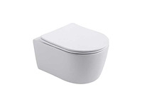 Wc inclusief zitting, wit - afbeelding 2 van  3