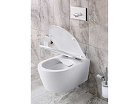 Wc inclusief zitting, wit - afbeelding 1 van  3