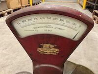 W.c. olland vintage weegschaal - afbeelding 4 van  4