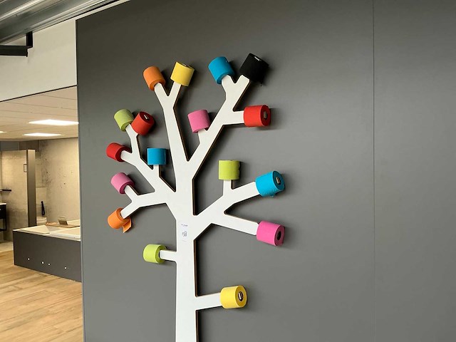 Wc rol boom wanddecoratie - afbeelding 2 van  3