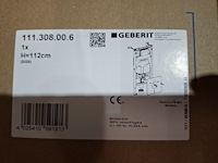 Wc-set geberit, wit - afbeelding 5 van  7