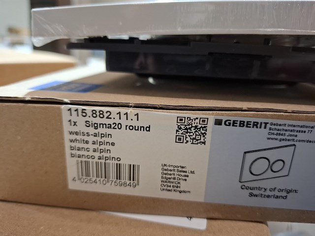 Wc-set geberit, wit - afbeelding 7 van  7