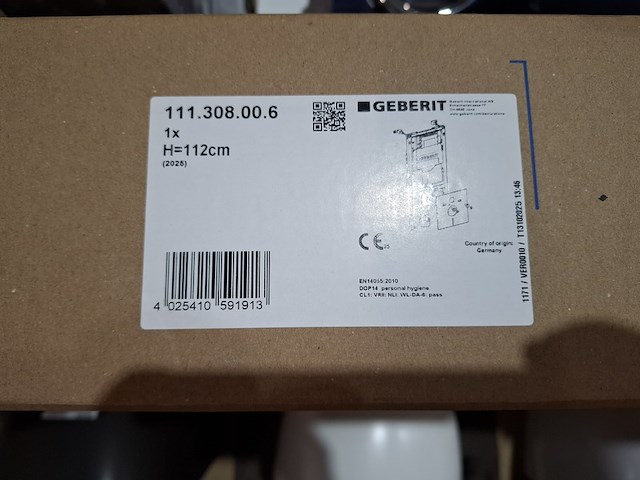 Wc-set geberit/clou, mat wit - afbeelding 5 van  8