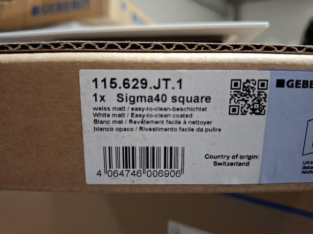 Wc-set geberit/clou, mat wit - afbeelding 8 van  8