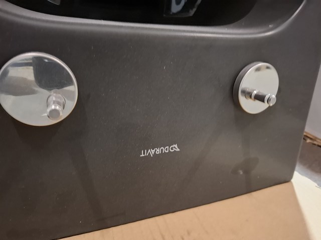 Wc-set geberit/duravit, mat zwart - afbeelding 4 van  9