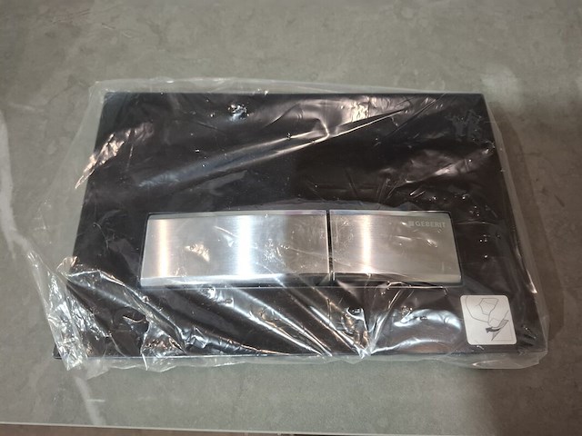 Wc-set geberit/duravit, mat zwart - afbeelding 7 van  9