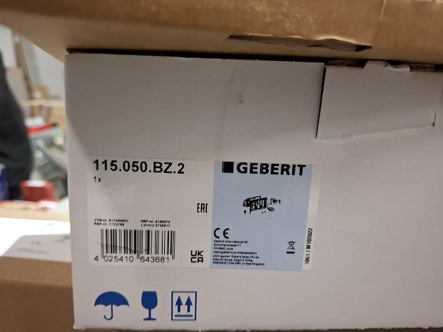 Wc-set geberit/duravit, mat zwart - afbeelding 9 van  9