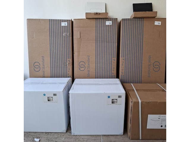 Wc-set ideal standard, wandcloset-set, glans wit - afbeelding 1 van  7