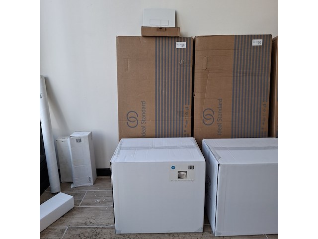 Wc-set ideal standard, wandcloset-set, glans wit - afbeelding 1 van  7