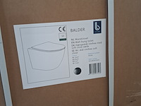 Wc-set ideal standard, wandcloset-set, mat zwart - afbeelding 2 van  7