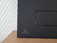 Wc-set ideal standard, wandcloset-set, mat zwart - afbeelding 7 van  7