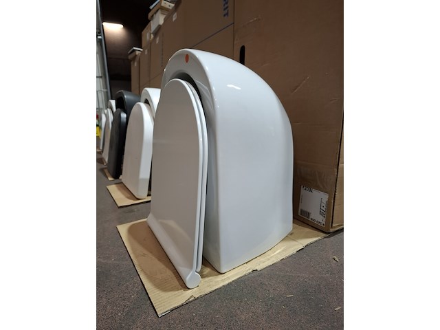 Wc-set tece/ duravit, glans wit - afbeelding 2 van  4