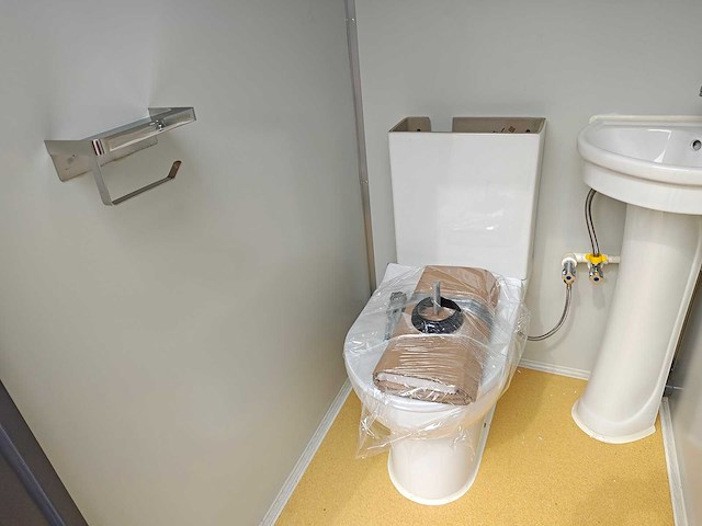 Wc unit dubbel - sanitairunit - afbeelding 3 van  17