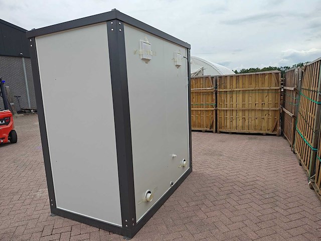 Wc unit dubbel - sanitairunit - afbeelding 12 van  17