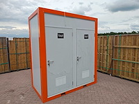 Wc unit dubbel - sanitairunit - afbeelding 1 van  16