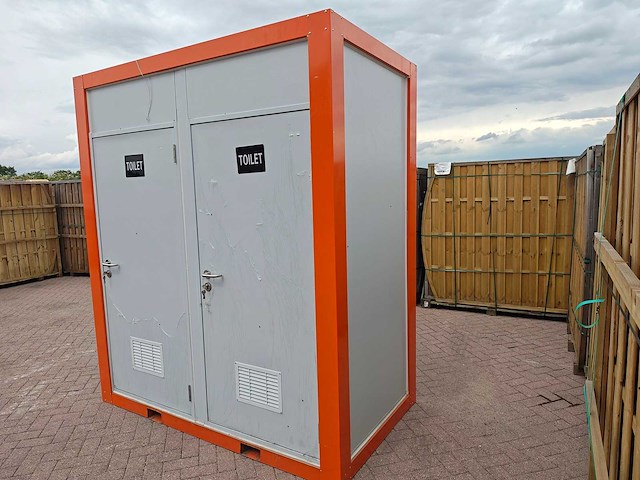 Wc unit dubbel - sanitairunit - afbeelding 10 van  16
