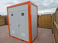 Wc unit dubbel - sanitairunit - afbeelding 10 van  16