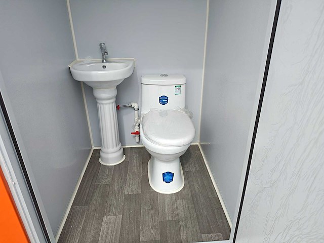 Wc unit dubbel - sanitairunit - afbeelding 10 van  13