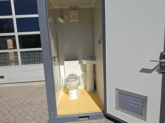 Wc unit dubbel - sanitairunit - afbeelding 1 van  16