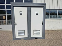 Wc unit dubbel - sanitairunit - afbeelding 9 van  16