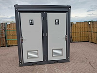 Wc unit dubbel - sanitairunit - afbeelding 10 van  17