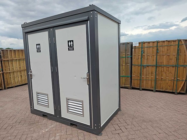 Wc unit dubbel - sanitairunit - afbeelding 11 van  17