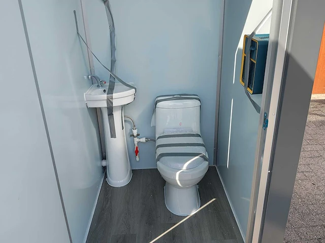 Wc unit dubbel - sanitairunit - afbeelding 4 van  15