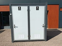 Wc unit dubbel - sanitairunit - afbeelding 8 van  15