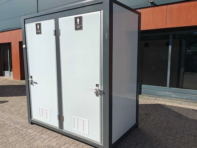 Wc unit dubbel - sanitairunit - afbeelding 9 van  15