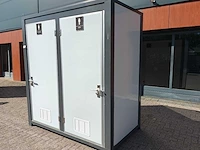 Wc unit dubbel - sanitairunit - afbeelding 9 van  15