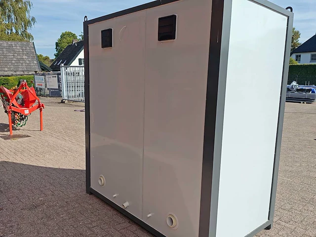 Wc unit dubbel - sanitairunit - afbeelding 12 van  15