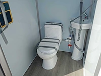 Wc unit dubbel - sanitairunit - afbeelding 15 van  15