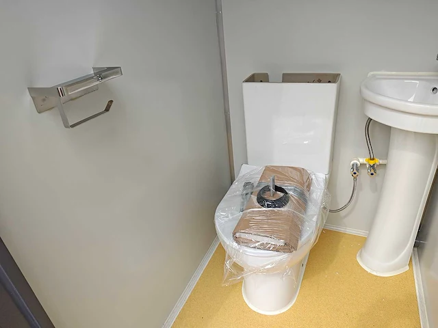 Wc unit dubbel - sanitairunit - afbeelding 3 van  17