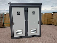 Wc unit dubbel - sanitairunit - afbeelding 10 van  17