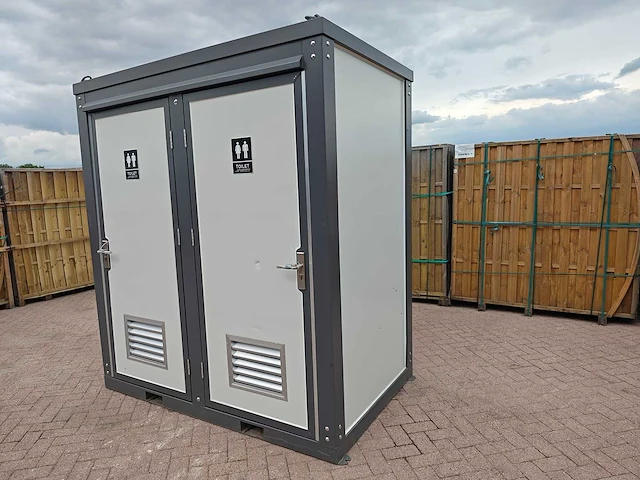 Wc unit dubbel - sanitairunit - afbeelding 11 van  17