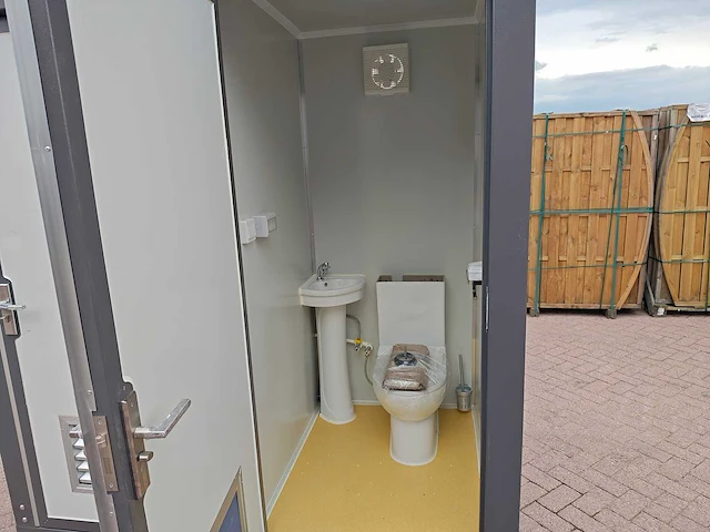 Wc unit dubbel - sanitairunit - afbeelding 14 van  17