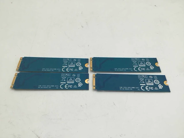 Wd 128gb nvme m.2 ssd interne hardeschijf (4x) - afbeelding 4 van  5