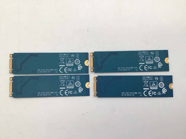 Wd 128gb nvme m.2 ssd interne hardeschijf (4x) - afbeelding 5 van  5