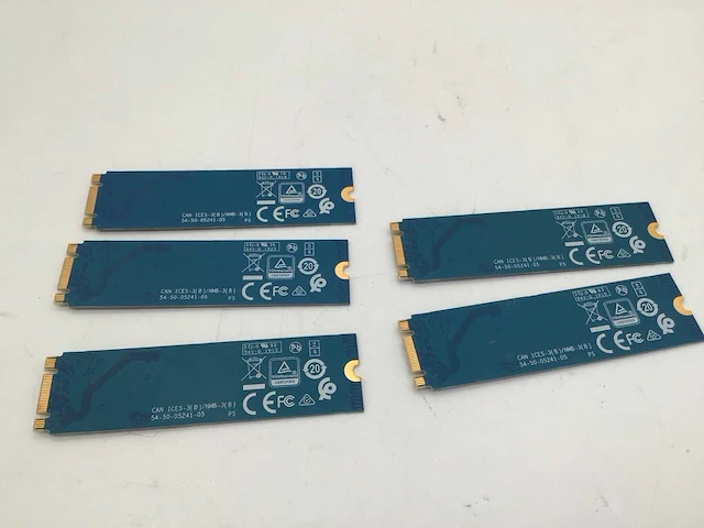 Wd 128gb nvme m.2 ssd interne hardeschijf (5x) - afbeelding 1 van  1