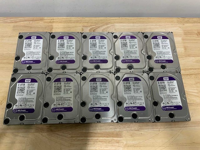 Wd 3,5’’ sata interne hdd 2000gb (10x) - afbeelding 1 van  4