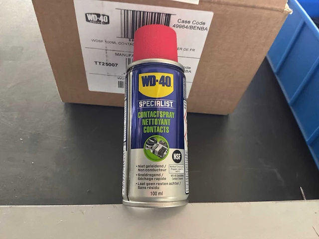 Wd-40 contactspray 100ml (24x) - afbeelding 1 van  2