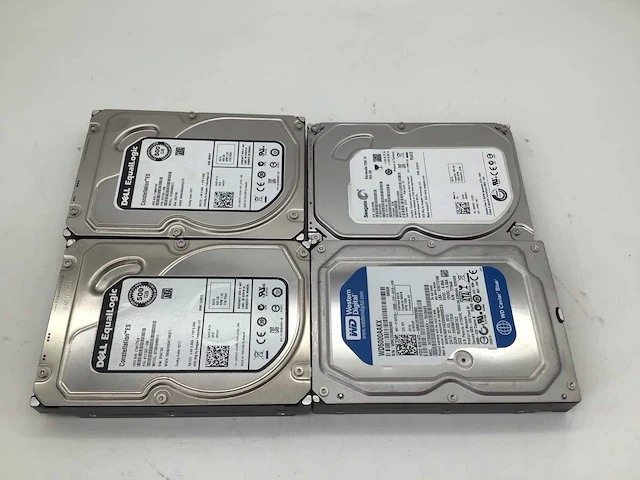 Wd dell seagate 500gb sata interne hardeschijf (4x) - afbeelding 4 van  6