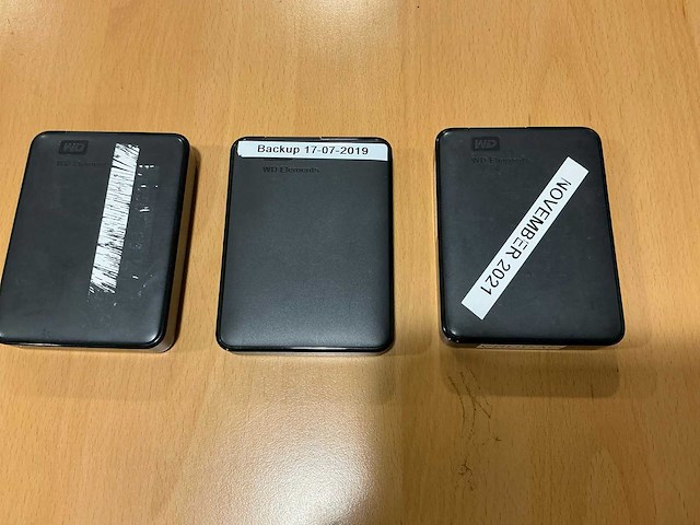 Wd elements externe harde schijf (3x) - afbeelding 3 van  4