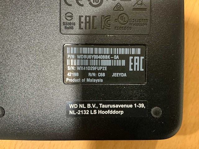 Wd elements externe harde schijf (3x) - afbeelding 4 van  4