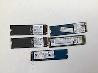 Wd kioxia samsung 256gb nvme m.2 ssd interne hardeschijf (5x) - afbeelding 3 van  4