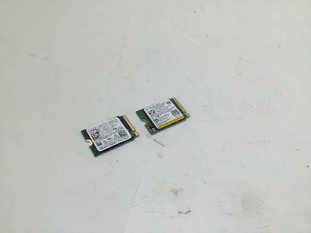 Wd micron 256gb nvme m.2 ssd interne hardeschijf (2x) - afbeelding 1 van  5