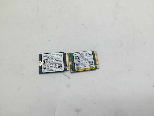 Wd micron 256gb nvme m.2 ssd interne hardeschijf (2x) - afbeelding 3 van  5