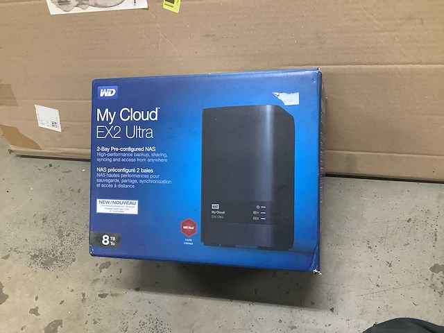 Wd my cloud ex2 ultra 8tb 8tb opslag - afbeelding 1 van  3