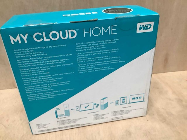 Wd my cloud home 2 tb computeronderdeel - afbeelding 3 van  3